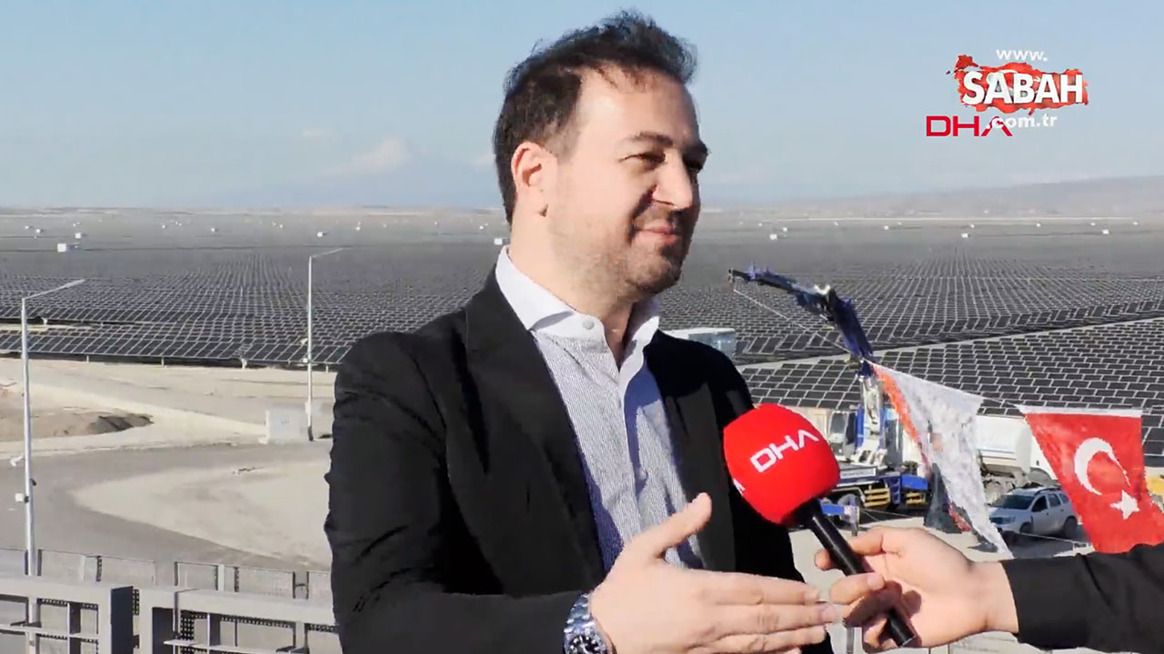 Kalyon Karapınar Güneş Enerji Santrali, 2 milyon kişinin evsel elektrik ihtiyacını karşılayacak | Video